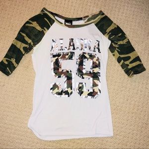 Alaska Camo 3/4 Sleeve